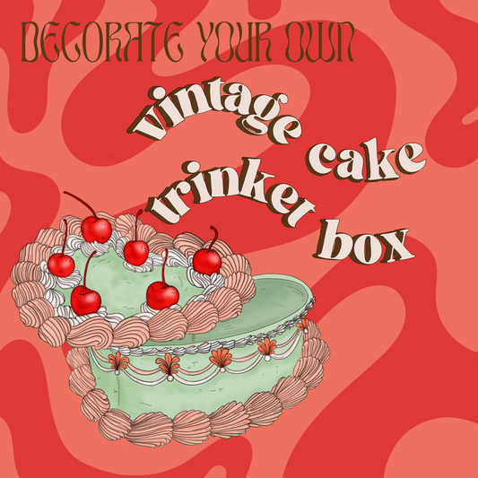 Decorate Your Own Vintage Trinket Cake at Hard Days Night